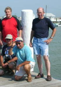 skipper on DelMarVa sail
